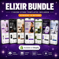 Elixir Theme v1.6.2 — 43 blocos, 41 secoes, Shopify 2.0 nativo